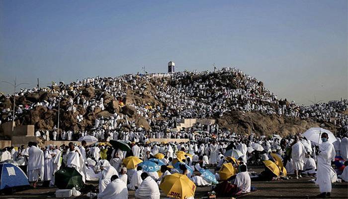 حج کا رکن اعظم وقوف آج میدان عرفات میں ادا کیا جائے گا