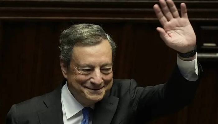 Mario Draghi resigns