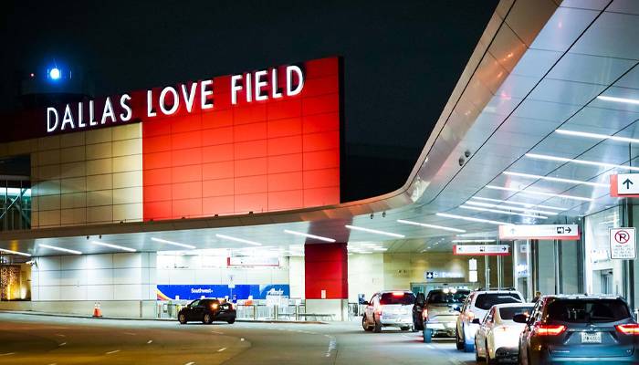 dillas love field airport in north america