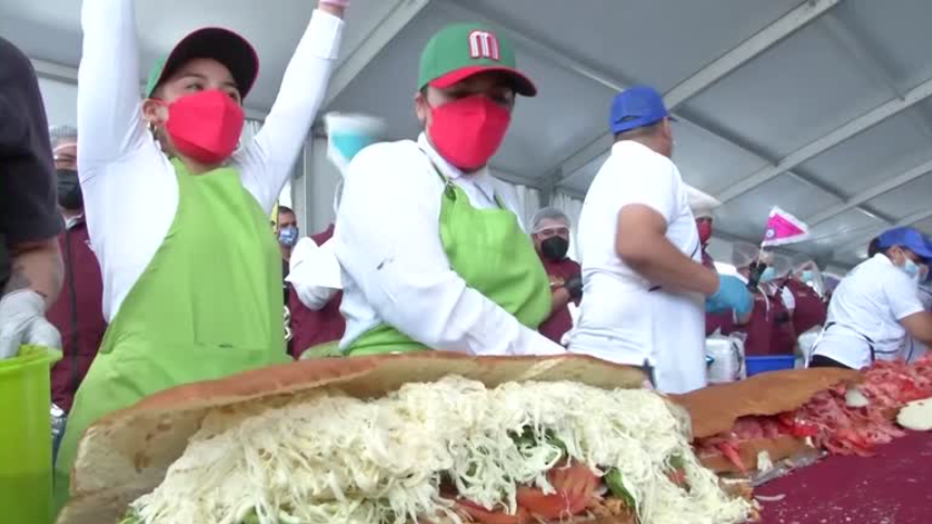 world biggest sandwich record