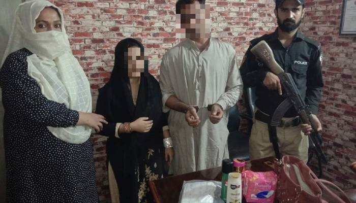 khi police arrested robber couple