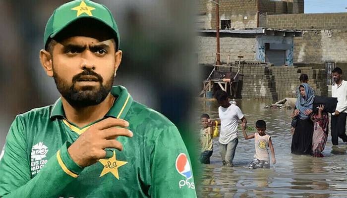 babar prays for flood victims