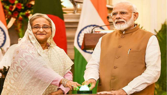 Pm haseena wajid & pm narendra modi