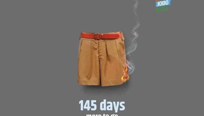 burning shorts