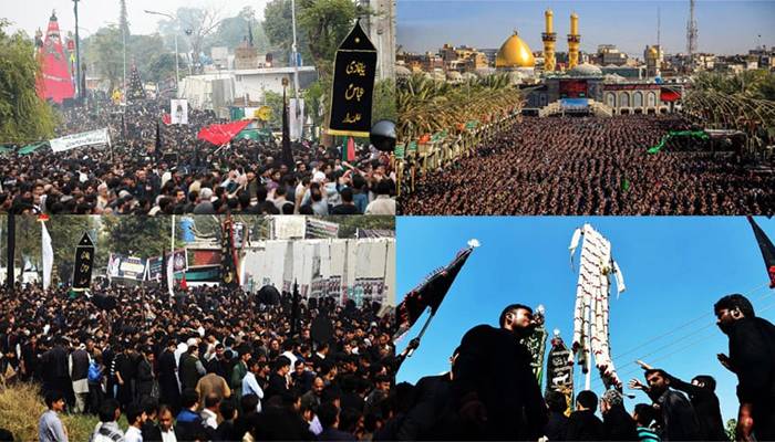 حضرت امام حسینؑ اور کربلا معلیٰ کے دیگر شہدا کا چہلم عقیدت واحترام سے منایا گیا