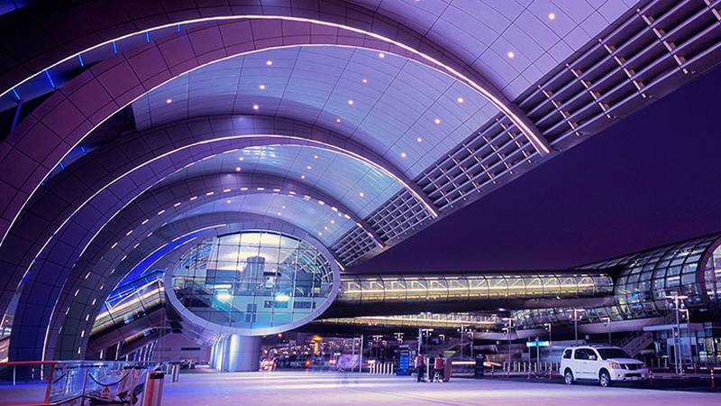 dubai airport and PIA