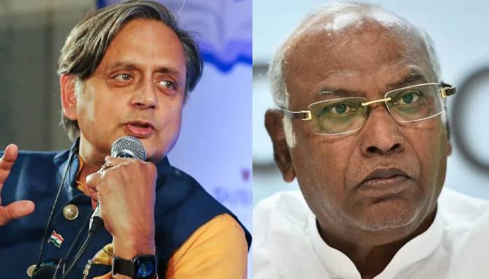 kharge & tharoor