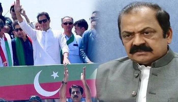 شیطانی مارچ کا مقصد لاشیں گرانا، عمران خان تباہی چاہتے ہیں، راناثناءاللہ