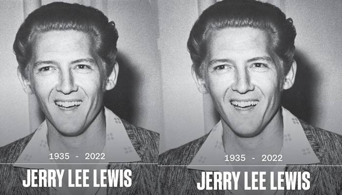 American singer and rock music pioneer Jerry Lee Lewis has died