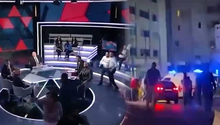 Indiscriminate firing during talk show, supporter of political party injured