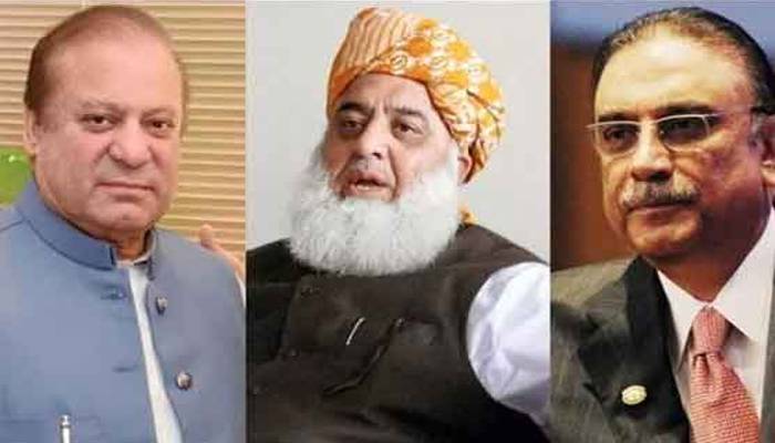 نواز شریف کا فضل الرحمان اور آصف زرداری کو فون،اہم تعیناتی پر مشاورت