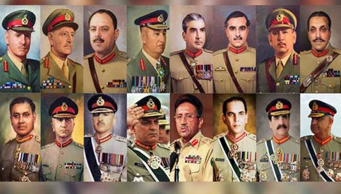 کون کون آرمی چیف کے عہدے پر رہ چکے ہیں؟