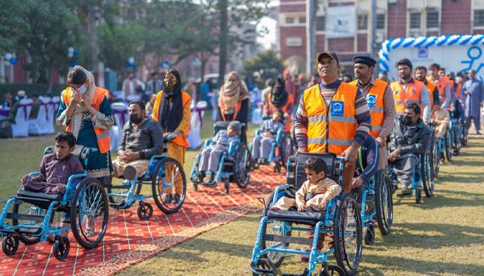 الخدمت فاؤنڈیشن کے تحت خصوصی افراد کیلئے تقریبات کا انعقاد 