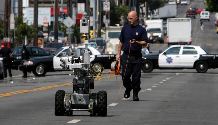 san fransisco police allow to use armed robots