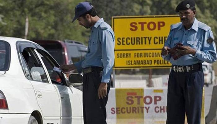 اسلام آباد : دہشت گردی کا خطرہ، 25 عارضی پولیس چوکیاں قائم