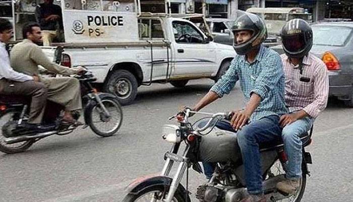 pillion riding ban lifted