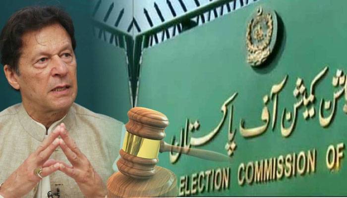 عمران خان نااہلی کیس: لاہور ہائیکورٹ نے الیکشن کمیشن کو کارروائی سے روک دیا