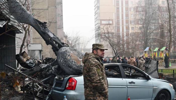 chopper crash in ukraine