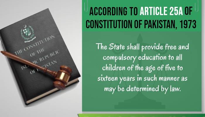 constitution of pakistan must be read in schools