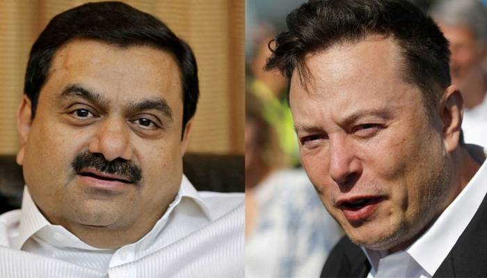 gautam adani and alon musk