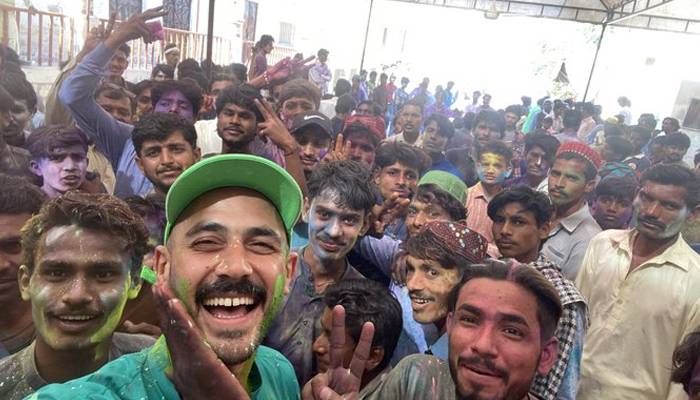 ZAB junior celebrated holi