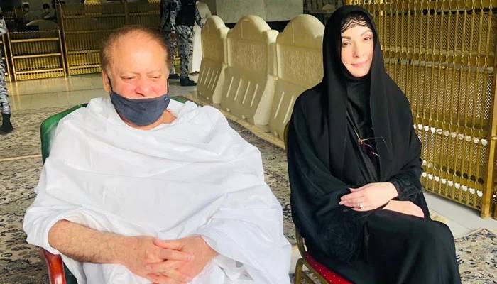 نواز شریف نے شاہی پروٹوکول میں عمرے کی سعادت حاصل کرلی