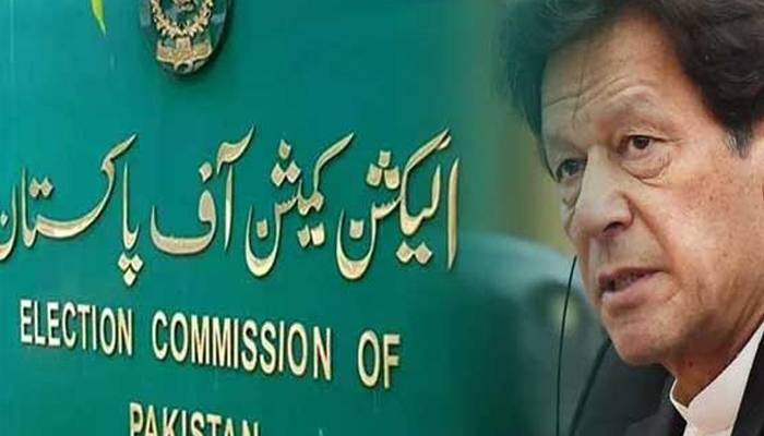 الیکشن کمیشن نے آج کی ریلی کیخلاف عمران خان کو نوٹس بھیج دیا