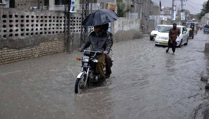 بلوچستان: مختلف علاقوں میں بارش،ژالہ باری، نظام زندگی درہم برہم