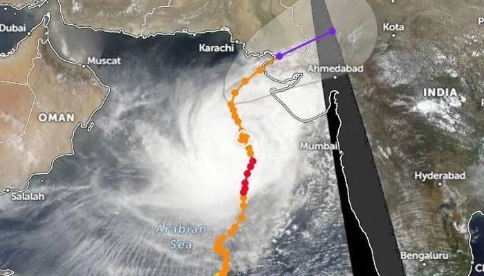 بپر جوائے بحیرہ عرب کا طویل ترین سائیکلون ہوسکتا ہے