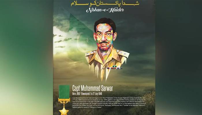 کیپٹن محمد سرور شہید: عسکری تاریخ کا پہلا نشان حیدر پانے والے بہادر سپوت