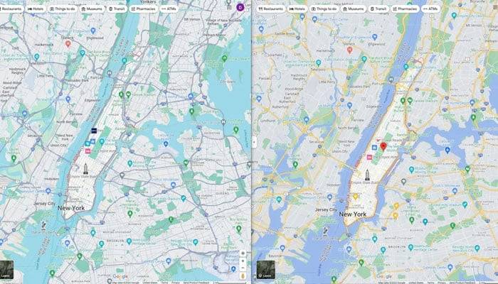 گوگل میپس میں بڑی تبدیلی، صارفین حیران