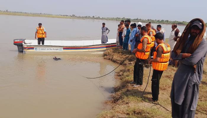 سرگودھا:بکریاں چراتے 2بھائی دریائے جہلم میں ڈوب کر جاں بحق