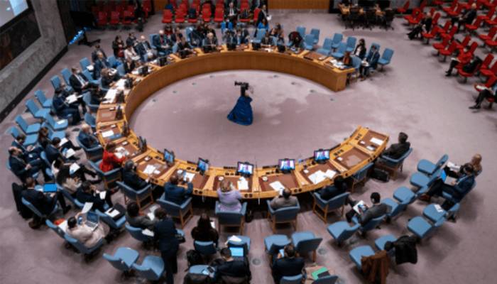اقوام متحدہ کی سلامتی کونسل کااجلاس بغیر کسی نتیجےکےختم