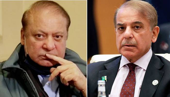 قائد ن لیگ نوازشریف اور شہبازشریف کا ٹیلیفونک رابطہ