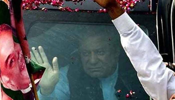 نواز شریف ایک ہفتے کے بعد مری سے واپس لاہور پہنچ گئے