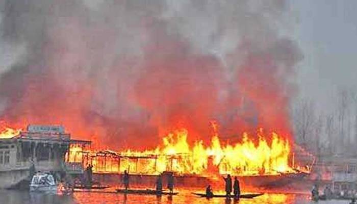 fire in dul lake