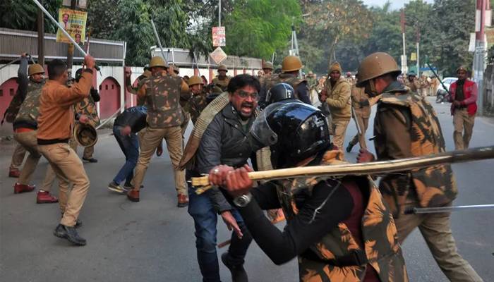 کارگل اور لداخ میں مظاہرے،مقبوضہ کشمیر پر بھارتی فوجی قبضےکو 76 سال مکمل