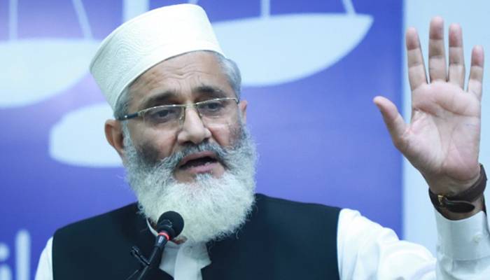 عام انتخابات،سراج الحق کا ن لیگ،پیپلزپارٹی سےاتحاد نہ کرنےکااعلان 