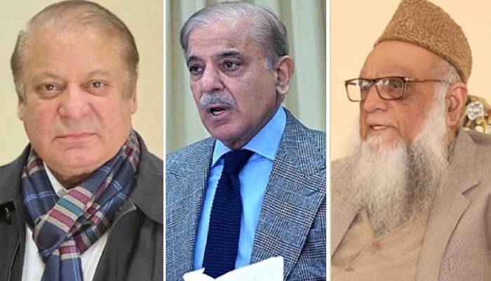 ساجدمیرکی زیرقیادت وفد کی نوازشریف،شہبازشریف سے ملاقات