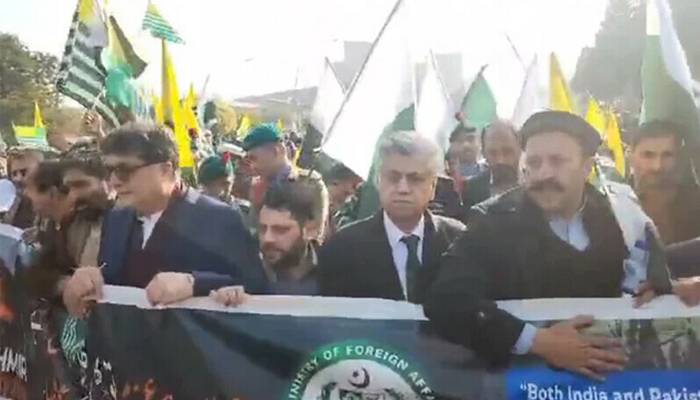 5فروری: یوم یکجہتی کشمیر پر دفترخارجہ سے ریلی کا آغاز