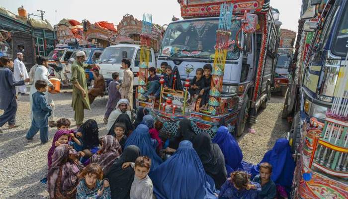 غیر قانونی افغان باشندوں کی وطن واپسی کا سلسلہ جاری