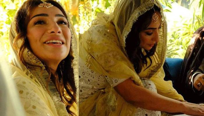 اداکارہ انوشے اشرف رشتہ ازدواج میں منسلک 