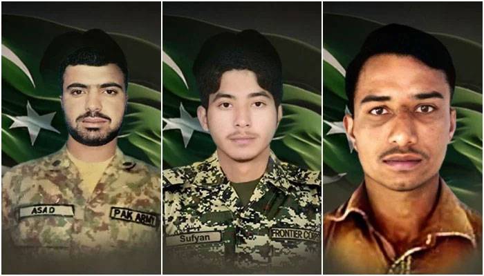 جنوبی وزیرستان:دہشتگردوں سے فائرنگ کا تبادلہ،3جوان شہید 