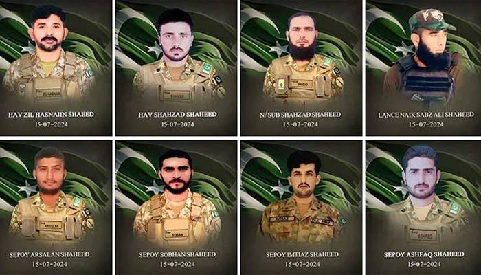 بنوں چھاؤنی پر دہشتگردوں کا حملہ، 8 فوجی جوان شہید، 10 حملہ آور جہنم واصل